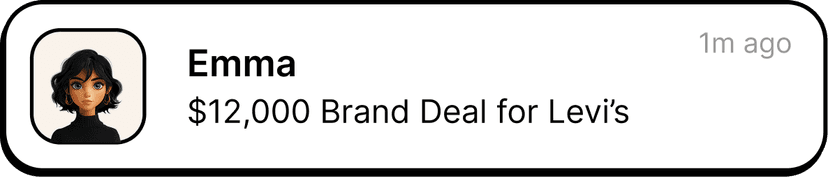 Notification message