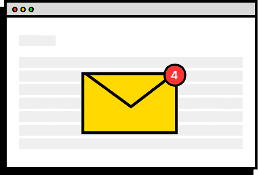 Dashboard notification