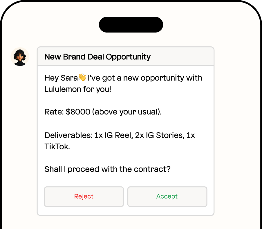 Deal proposal app
